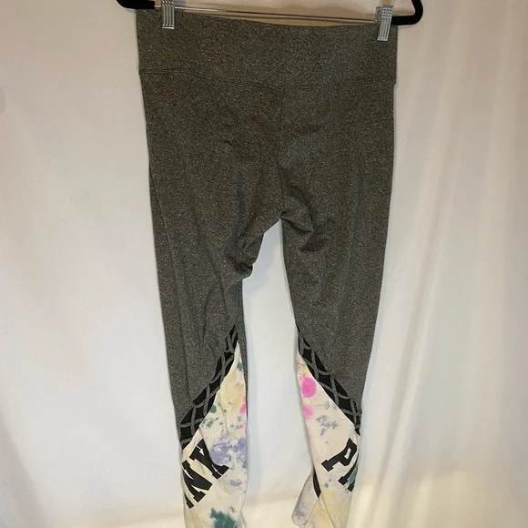 Victoria Secret Pink Tie Dye Yoga Pants Size L - Picture 2 of 3